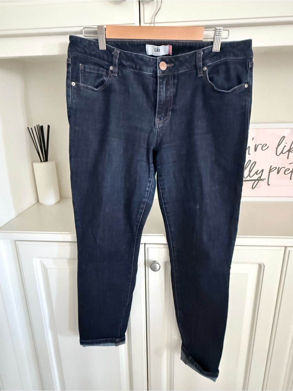 CAbi Skinny Dark Indigo Women’s Jeans